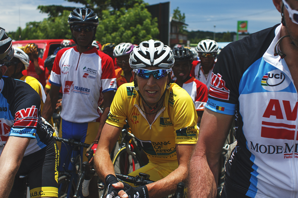 Le vainqueur du 10e tour cycliste de Madagascar : Guy Smet